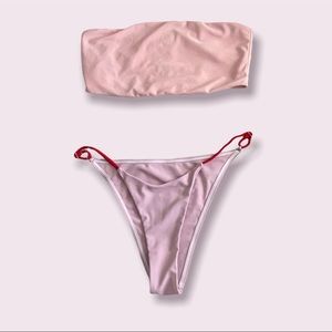 Two Toned Bathing Suit